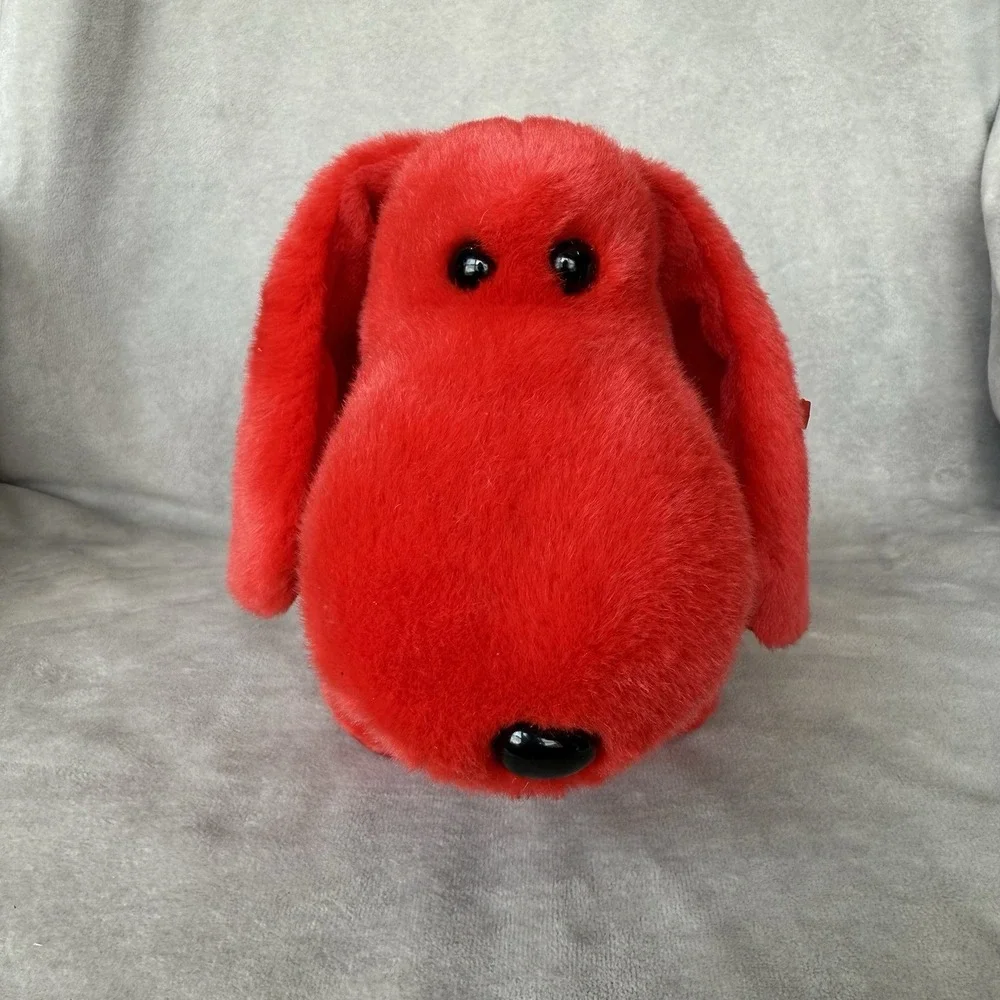 Vintage 90s Ty Original Beanie Baby 1998‎ Rover The Dog Red Plush